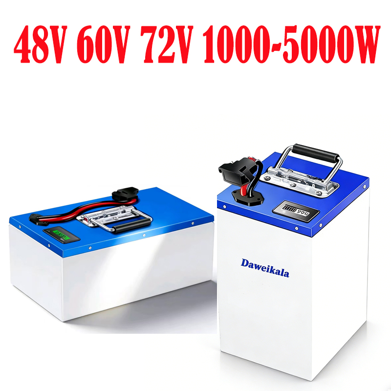 60V 50Ah Electric Scooter Battery - Batterie au lithium 72V 60V 48V,