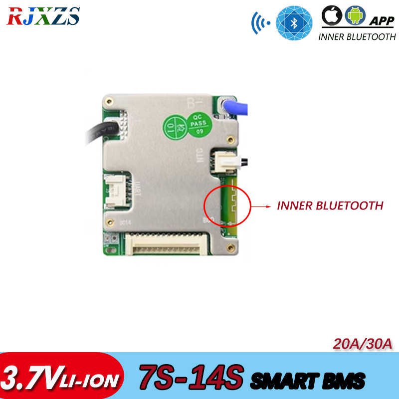 84V 50A Smart Bms Bluetooth - BMS-PCM intelligent 7S à 14S 30A/40A/50A