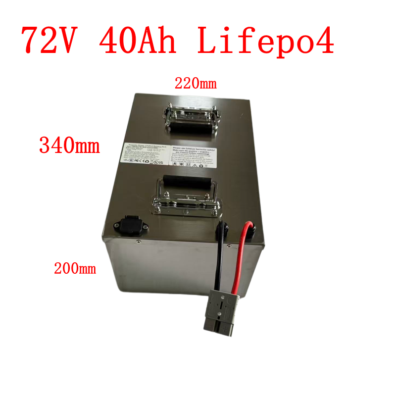 72V 40Ah Lifepo4 Battery Pack - Pack de batteries au phosphate de
