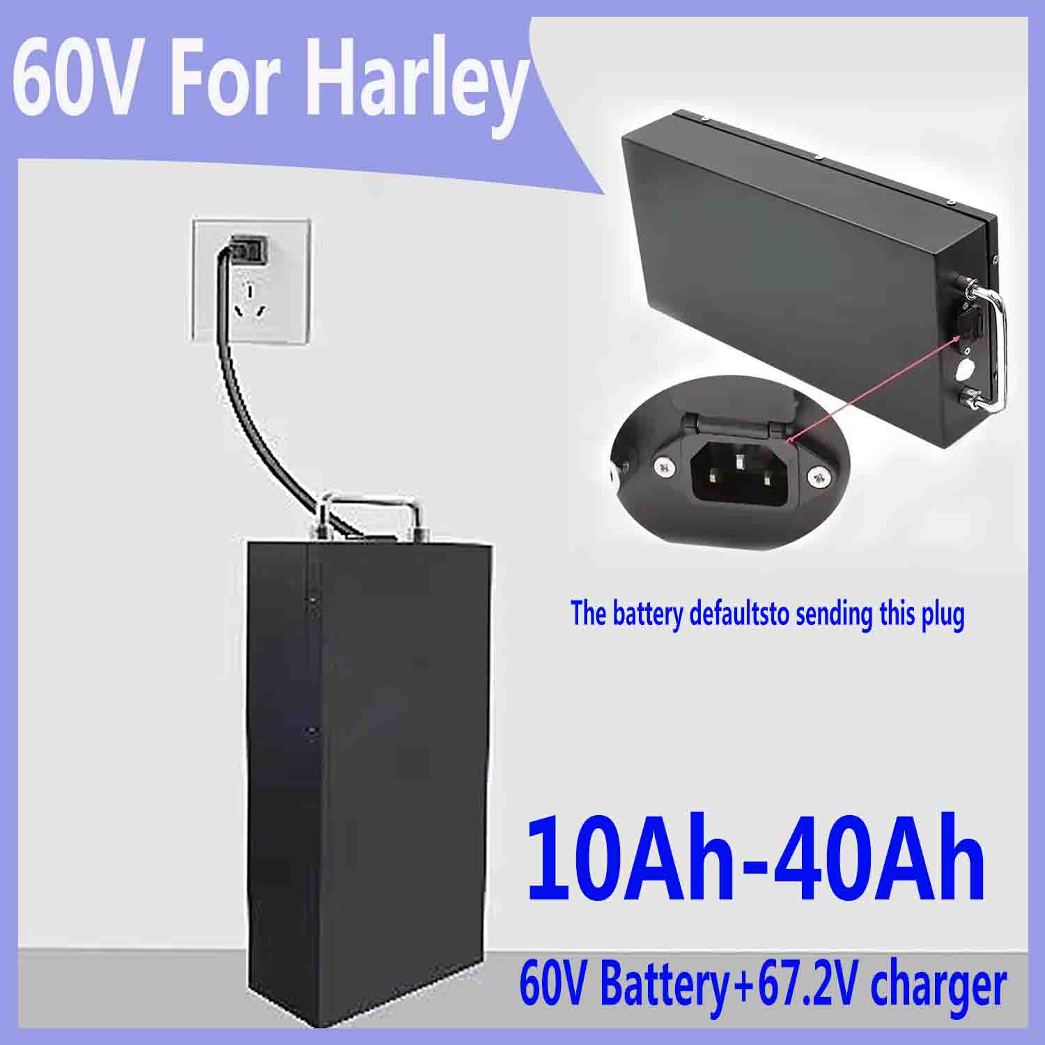 60V 50Ah Electric Scooter Battery - Batterie au lithium 60V 20AH -40AH