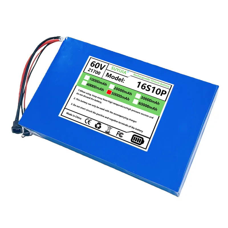 Nouvelle batterie Li-ion 21700 - 60V 50Ah Electric Scooter Battery avis et prix