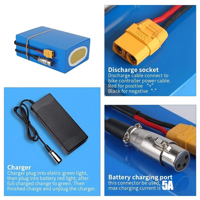 Batterie de vélo électrique 48 - 60V 50Ah Electric Scooter Battery avis et prix
