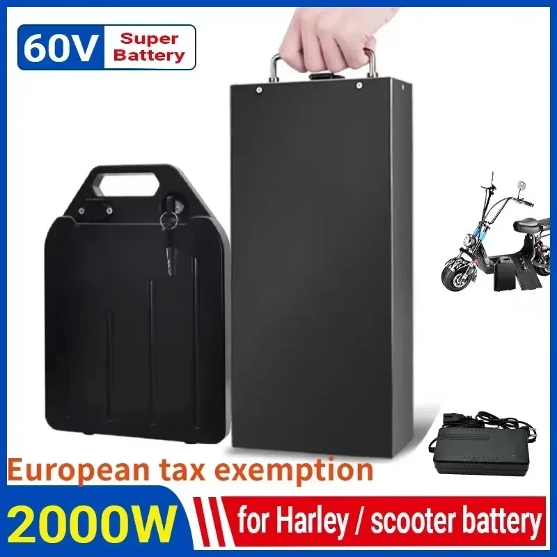 Batterie au lithium 60V à écha - 60V 50Ah Electric Scooter Battery avis et prix
