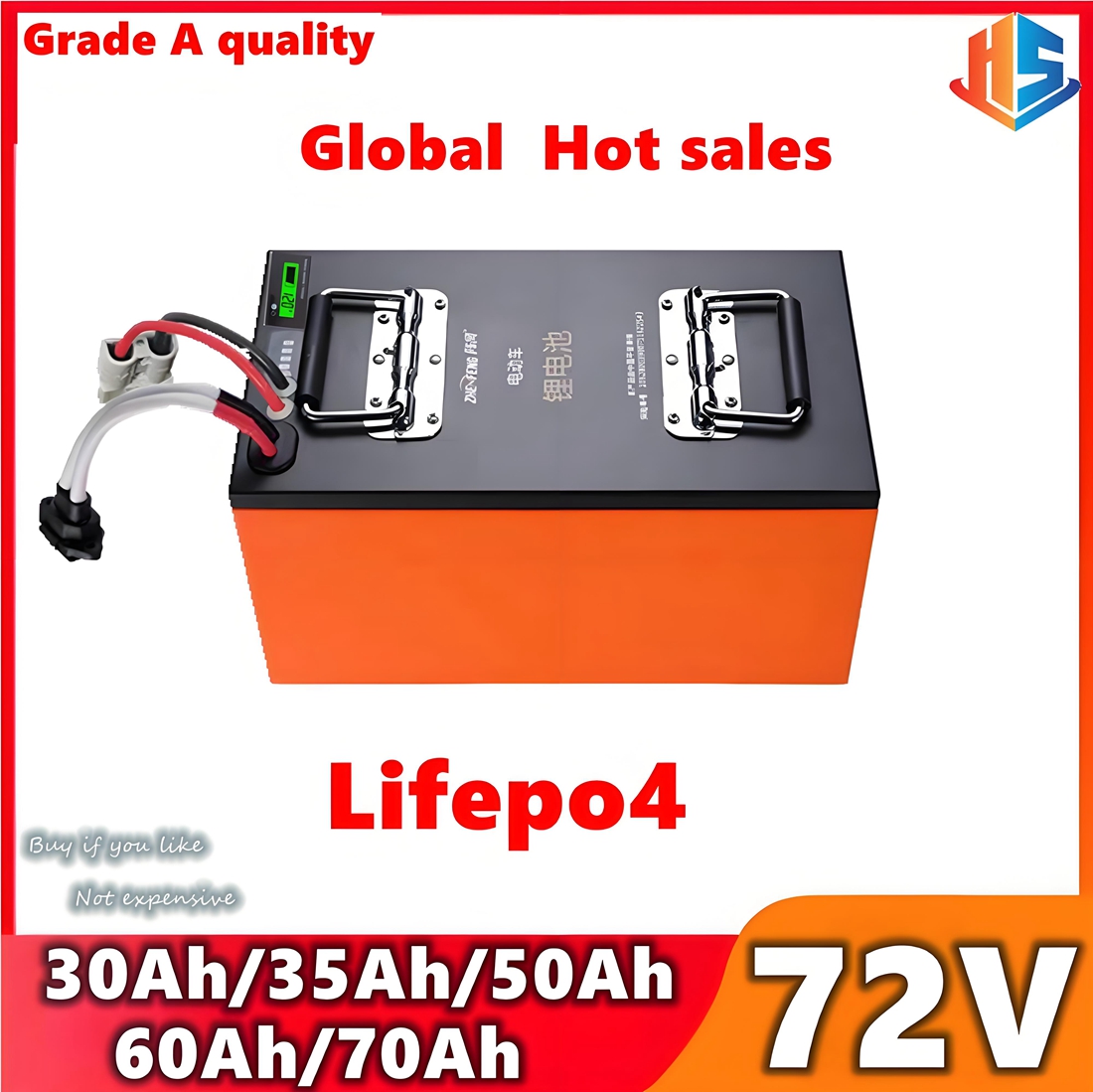 Batterie Lifepo4 72V 50Ah 60AH - 72V 40Ah Lifepo4 Battery Pack avis et prix