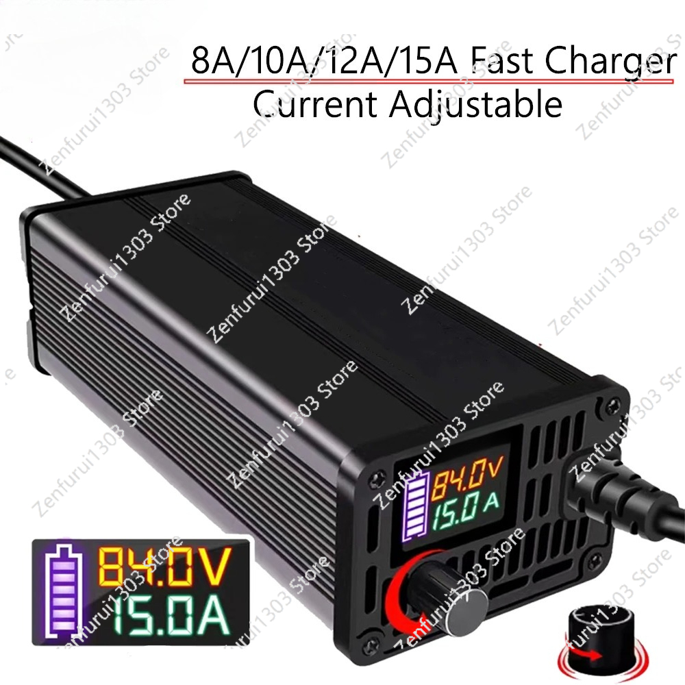 Chargeur de batterie Li-ion Li - 72V 15A Fast Charger avis et prix