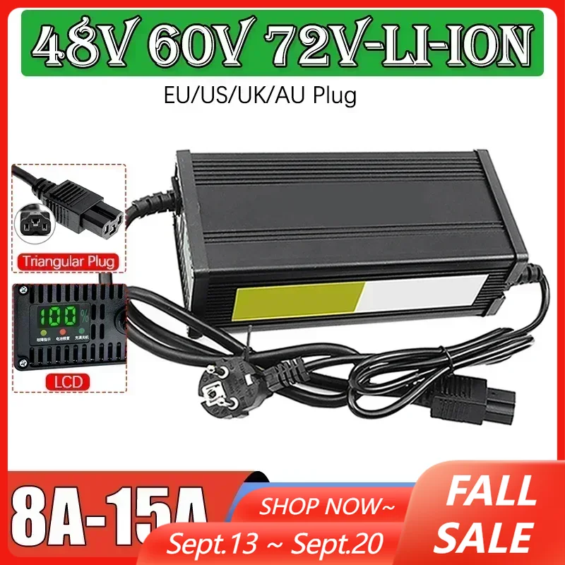 Chargeur de batterie au Lithiu - 72V 15A Fast Charger avis et prix